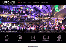 Tablet Screenshot of lippomallkemang.com